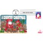 #2873 Santa Claus B Line FDC