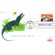 #2950 Florida Statehood B Line FDC