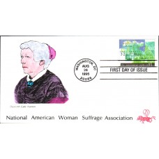 #2980 Women's Suffrage B Line FDC