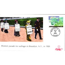 #2980 Women's Suffrage B Line FDC