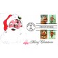 #3004-07 Santa and Children B Line FDC