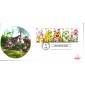 #3025-29 Winter Garden Flowers B Line FDC