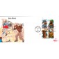 #3083-86 Folk Heroes B Line FDC