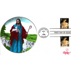 #3107//12 Madonna and Child B Line FDC