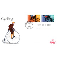 #3119a-b Cycling B Line FDC