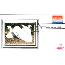 #3124 Love - Swans B Line FDC