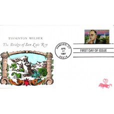 #3134 Thornton Wilder B Line FDC