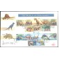 #3136 World of Dinosaurs B Line FDC