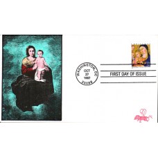 #3176 Madonna and Child B Line FDC