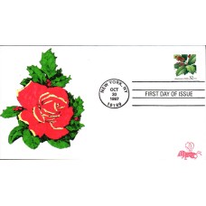 #3177 American Holly B Line FDC