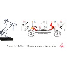 #3198-3202 Alexander Calder B Line FDC