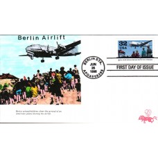 #3211 Berlin Airlift B Line FDC
