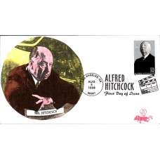 #3226 Alfred Hitchcock B Line FDC