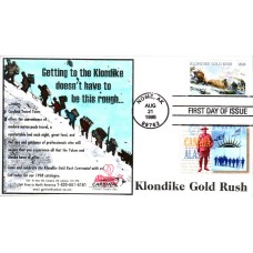 #3235 Klondike Gold Rush Combo B Line FDC