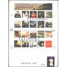 #3236 American Art B Line FDC