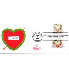 #3274-75 Victorian Love B Line FDC