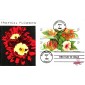 #3310-13 Tropical Flowers B Line FDC