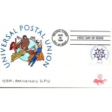 #3332 Universal Postal Union B Line FDC