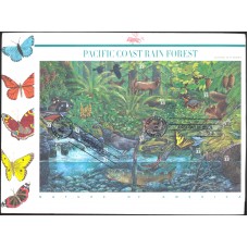 #3378 Pacific Coast Rain Forest B Line FDC