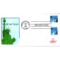 #3451-52 Statue of Liberty B Line FDC