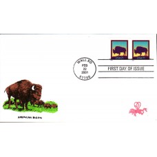 #3468 American Bison B Line FDC