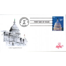 #3472 Capitol Dome B Line FDC