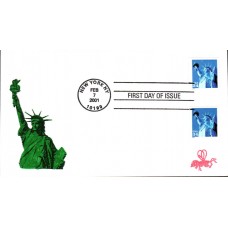 #3477 Statue of Liberty B Line FDC