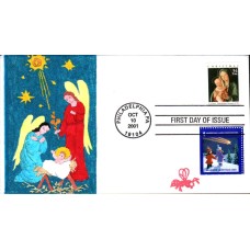 #3536 Madonna and Child B Line FDC