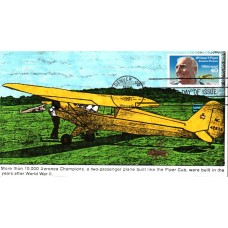 #C129 William T. Piper B Line FDC