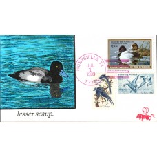 #RW56 Lesser Scaup B Line FDC