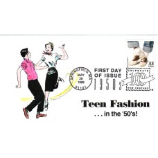 #3187b Teen Fashions Butz FDC