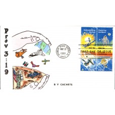 #1912//19 Space Achievements BV FDC