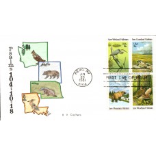 #1921-24 Wildlife Habitats BV FDC