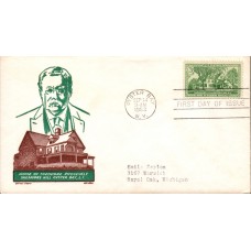 #1023 Sagamore Hill Boll FDC