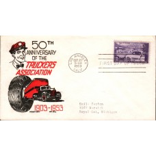 #1025 Trucking Industry Boll FDC