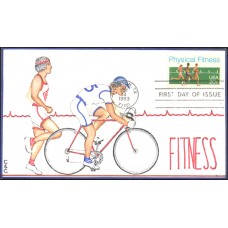 #2043 Physical Fitness C & C FDC