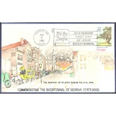 #2339 Georgia Statehood C & C FDC