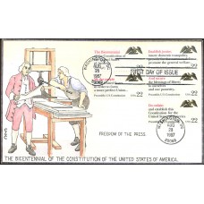 #2355-59 Drafting the Constitution C & C FDC