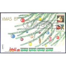 #2367-68 Christmas 1987 C & C FDC