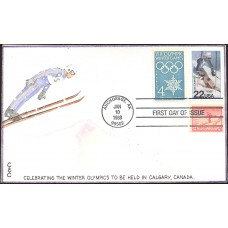 #2369 Winter Olympics Combo C & C FDC