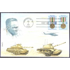 #2551-52 Desert Shield/Storm C & C FDC