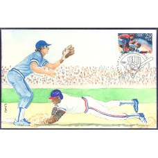 #2619 Olympic Baseball C & C FDC