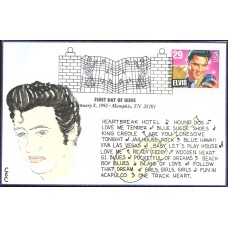 #2721 Elvis Presley C & C FDC