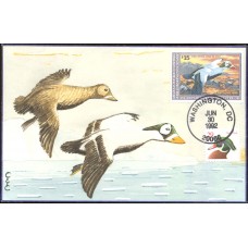 #RW59 Spectacled Eider C & C FDC