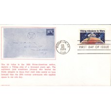 #1759 Viking Missions to Mars Carrollton FDC