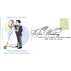 #3999 Dove - Wedding C-Cubed FDC