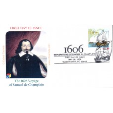 #4073 Samuel de Champlain C-Cubed FDC