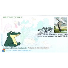 #4099b Wood Storks C-Cubed FDC