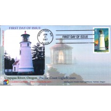 #4149 Umpqua River Lighthouse C-Cubed FDC