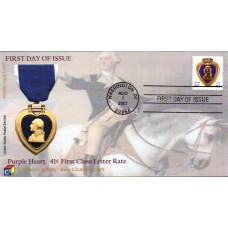 #4164 Purple Heart C-Cubed FDC